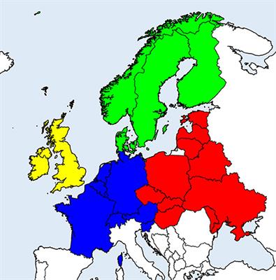 Zoonotic Tick-Borne Pathogens in Temperate and Cold Regions of Europe—A Review on the Prevalence in Domestic Animals